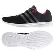 B23326 [ランニングシューズ LITE RUNNER(ライト ランナー) レディース 23.0cm ブラック/ボールドピンク/コアブラック]