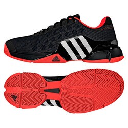 Adidas Barricade Men's Tennis Shoe Grey/white/black