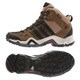 B33237 [アウトドアシューズ AX 2 MID GTX W(エーエックス 2 ミッド ゴアテックス) レディース 24.5cm カードボード/コアブラック/ブラウンオキサイド]