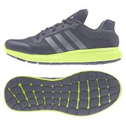 B33963 [ランニングシューズ energy bounce(エナジー バウンス) レディース 22.5cm オニキス/アイロンメット/フローズンイエロー F15]