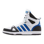 F98785 [スニーカー neo NEOHOOPS TEAM MID(ネオフープスチームミッド) メンズ 28.5cm ランニングホワイト/ブルー/コアブラック]