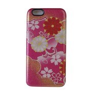 81-B-0002-9 [和柄 iPhone 6/6s 4.7インチ用ケース 菊と桜]