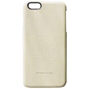 22-E-0089-9 [iPhone 6 Plus/6s Plus 5.5インチ用レザーケース オフホワイト]