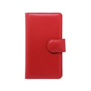 VG-SMP50LGRD [スマートフォン用 汎用本革ケース VIAGGI Genova 4.5～5.4インチ レッド]