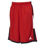 KBP38 A95906 [バスケット トレーニングウェア RUN COURT SHORT メンズ 2XOサイズ スカーレット/ブラック]