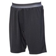 JXF70 AB1279 [サッカー トレーニングショーツ エックス RengiPremier アディゼロ メンズ Oサイズ ブラック]