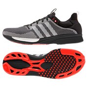 AF6166 [ランニングシューズ adizero Feather boost(アディゼロフェザーブースト) メンズ 25.0cm ブラック/ランニングホワイト/ブラック]