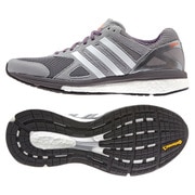B22866 [ランニングシューズ adizero Tempo boost(アディゼロテンポブースト) レディース 25.0cm ソーラーレッド/ミッドグレー S14/ブラック]