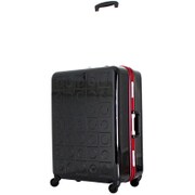 スーツケース TSAロック搭載 ブラック/レッド 70L BAL1009-59