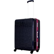 スーツケース TSAロック搭載 ネイビー/ピンク 70L BAL1009-59