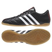 B36031 [インドア用サッカートレーニングシューズ パティーク11 クエストラ IN メンズ 27.0cm コアブラック/ランニングホワイト/ビビッドレッド]