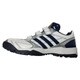 Q16773 [野球 ソフト用 トレーニングシューズ ADIPURE(アディピュア) トレーナー 25.5cm ランニングホワイト/カレッジネイビー/ゴールドメット]