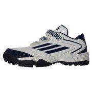 Q16950 [野球 ソフト用 トレーニングシューズ adizero(アディゼロ) JPトレーナー4+ キッズ 22.0cm ランニングホワイト/カレッジネイビー/カレッジネイビー]