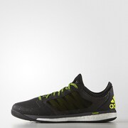 S82988 [フットサルシューズ エックス 15.1 boost(ブースト) メンズ 28.5cm コアブラック/ソーラーイエロー/ナイトメット F13]