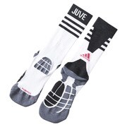 KAQ06 A99148 [トレーニング ソックス JUVE(ユベントス) 26.0～28.0cm ブラック/ホワイト/オニキス/ブライトピンク F12]