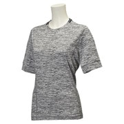 KAW06 AA2347 [エスノバ リフレクト 半袖Tシャツ レディース Mサイズ ブラック]