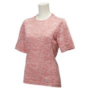 KAW06 AC2103 [エスノバ リフレクト 半袖Tシャツ レディースMサイズ スーパーピンク F15]