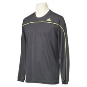 BBR57 AH3588 [ESS ベーシックロングスリーブTシャツ メンズ XOサイズ ブラック/フローズンイエロー F15]