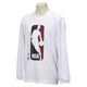 BBW41 AH3808 [NBA ロゴ 長袖Tシャツ メンズ XOサイズ ホワイト]