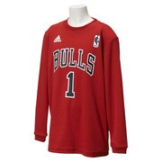 BBW42 AH3811 [NBA プレーヤー キッズ 長袖Tシャツ J120 レッド]
