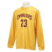 BBW45 AH3821 [NBA プレーヤー 長袖Tシャツ メンズ Sサイズ ゴールド]