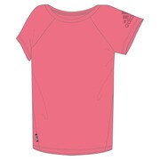 BCY97 AH8308 [フィットネス ルーズTシャツ レディース Sサイズ スーパーピンク F15]
