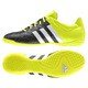 B27007 245 [インドア用サッカートレーニングシューズ エース 15.4 IN メンズ 24.5cm コアブラック/ランニングホワイト/ソーラーイエロー]