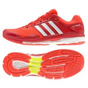 B33382 265 [ランニングシューズ Snova Glide boost 2 (エスノバ グライド ブースト 2) メンズ 26.5cm スカーレット/ランニングホワイト/ソーラーレッド]
