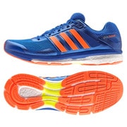 B33383 275 [ランニングシューズ Snova Glide boost 2 (エスノバ グライド ブースト 2) メンズ 27.5cm ブルー/ソーラーオレンジ/カレッジロイヤル]