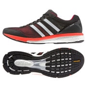 B33482 290 [ランニングシューズ adizero Boston boost (アディゼロ ボストン ブースト) メンズ 29.0cm ホワイト/ブラック/ソーラーイエロー]