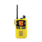 特定小電力トランシーバー 免許不要 交互20ch 防水・防塵 IP57 イエロー SR40