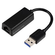 USB3.0対応 1000BASE-T ギガビット USB ドライバ内蔵 有線LANアダプタ ブラック USB-LAN1000R