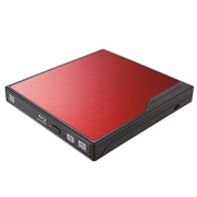 BDドライブ USB3.0 再生&編集ソフト付 レッド LBD-PMK6U3VRD