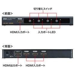 ヨドバシ.com - サンワサプライ SANWA SUPPLY 4K2K対応HDMI切替