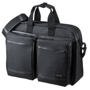 BAG-LW10BK [超撥水・軽量PCバッグ 3WAYタイプ 15.6インチワイド シングル ブラック]