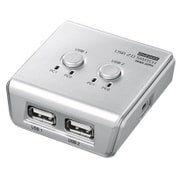 USB2.0ハブ付き手動切替器（2回路） SW-US22HN