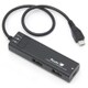 USB2.0対応ハブ 4ポート 充電機能搭載 RUH-OTGU4＋C