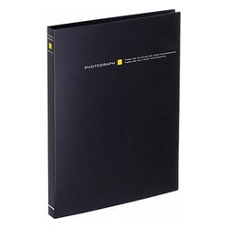 ビュートプラス Lサイズ 56枚収納 ブラック ABP-L56BK