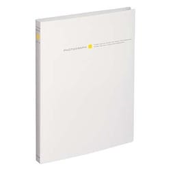 ビュートプラス Lサイズ 80枚収納 ホワイト ABP-L80WT