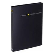 ビュートプラス Lサイズ 80枚収納 ブラック ABP-L80BK
