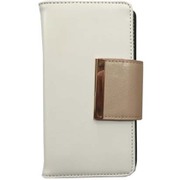 VT-69258-WH [多機種対応 スマートフォンケース Pastel wallet diary Mサイズ ホワイト]