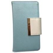 VT-69261-BL [多機種対応 スマートフォンケース Pastel wallet diary Mサイズ ブルー]