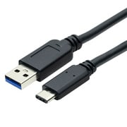 USB3.1ケーブル C-Aコネクタ 1m 黒 USB-CA310/BK