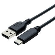 USB2.0ケーブル C-Aコネクタ 1m 黒 USB-CA210/BK
