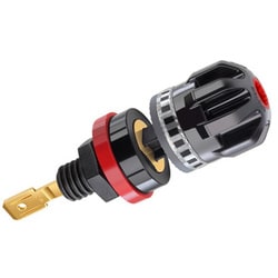 絶縁ポールターミナル nextgen 赤×2 白×2 WBT-0703Cu