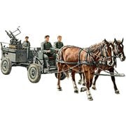 RC35012 [1/35スケール 独・IF.5型馬車MG34連装機銃搭載・馬2頭＋兵士3体 2019年7月再生産]