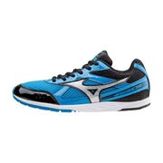 K1GC152102 [ランニングシューズ MAXIRACER JX（マキシレーサー JX） キッズ 21.0cm ブルー×シルバー]