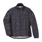 J2MC550309 [ランニングウィンドブレーカーシャツ メンズ Lサイズ ブラック]