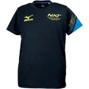 32JA552009 [Tシャツ メンズ 2XLサイズ ブラック×ターキッシュブルー]