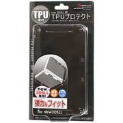 ANS-3D060BK-Y [NEWニンテンドー3DSLL用 TPUプロテクトカバー ブラック]